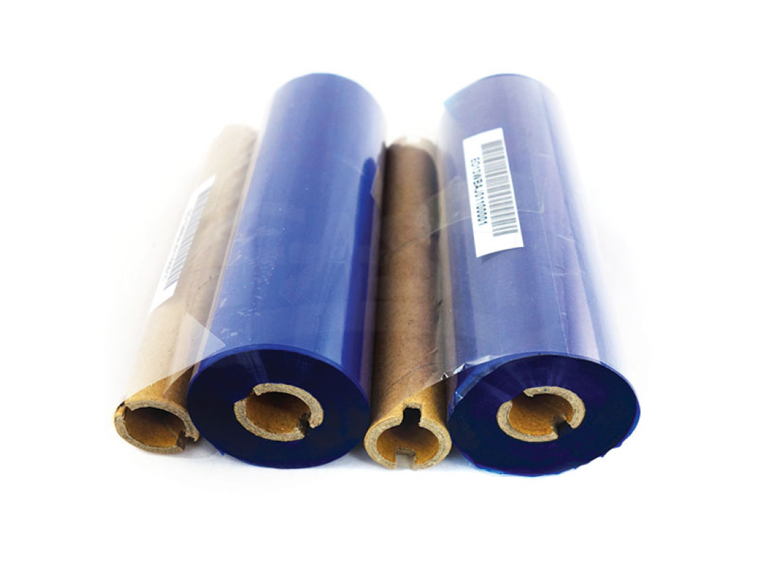 Barcode Wax Ribbon - Polyester Material, Custom Size | 50 Pieces For Reliable Barcode Label Printing, Suitable For Various Applications