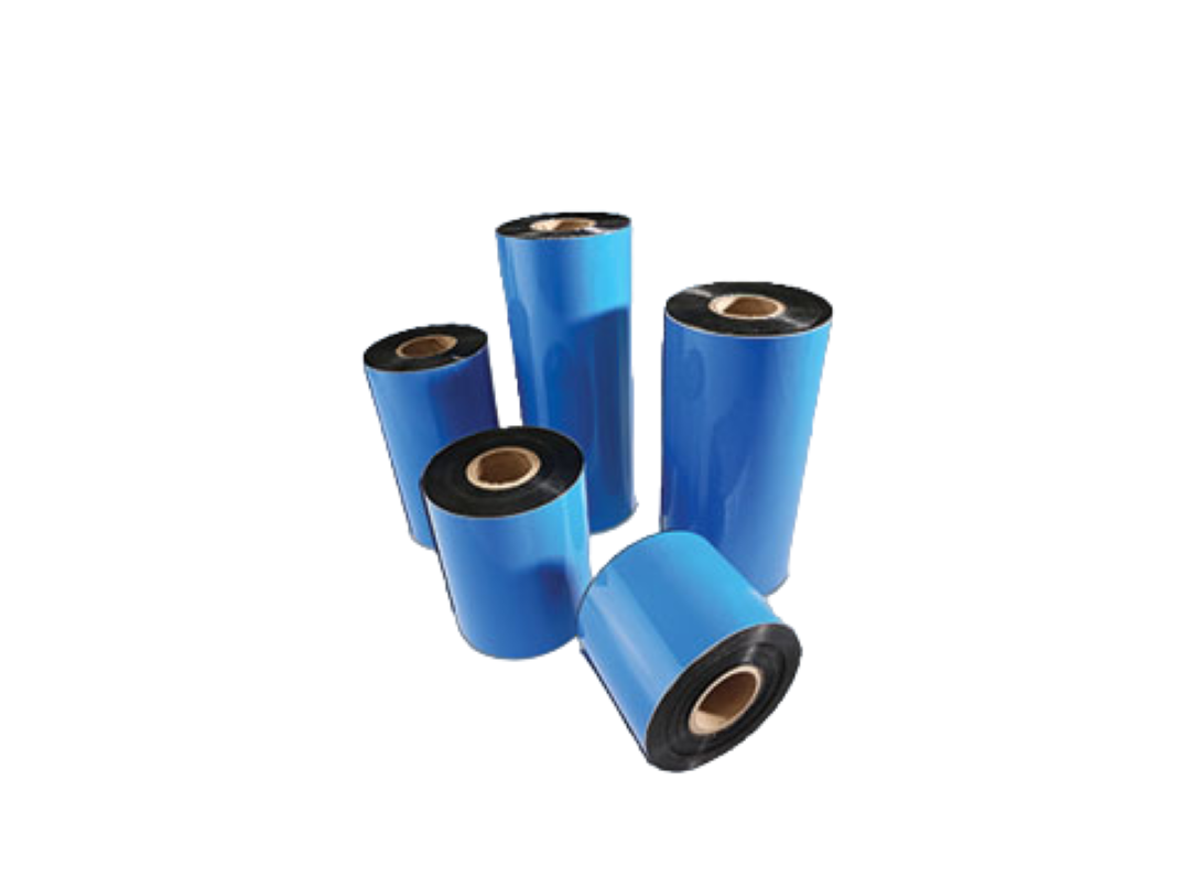 Barcode Wax Ribbon - Polyester Material, Custom Size | 50 Pieces For Reliable Barcode Label Printing, Suitable For Various Applications