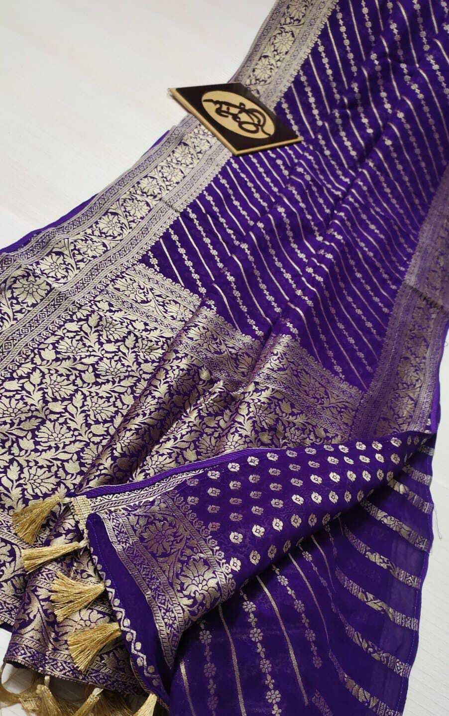 Lehriya Design Saree