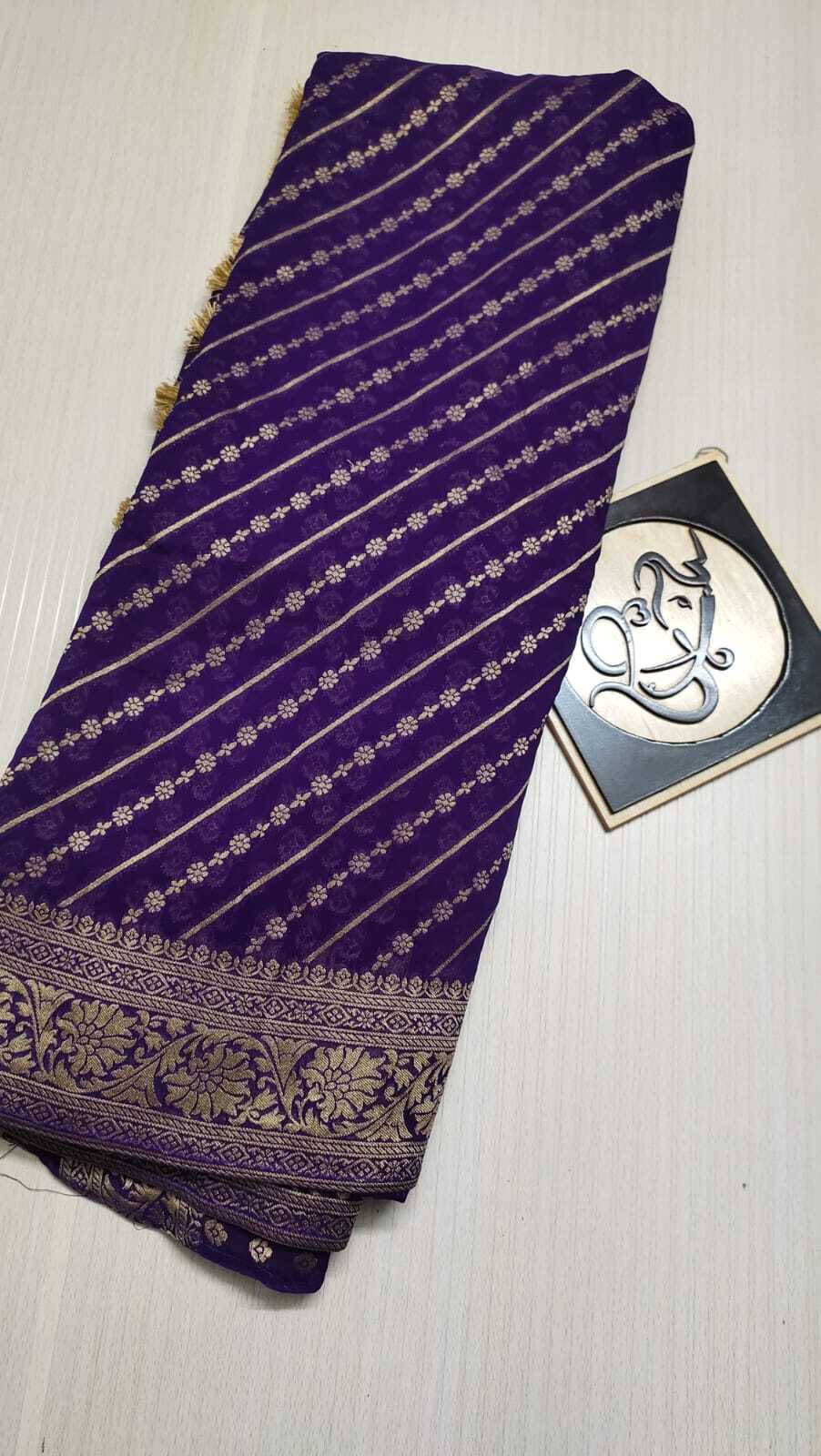 Lehriya Design Saree