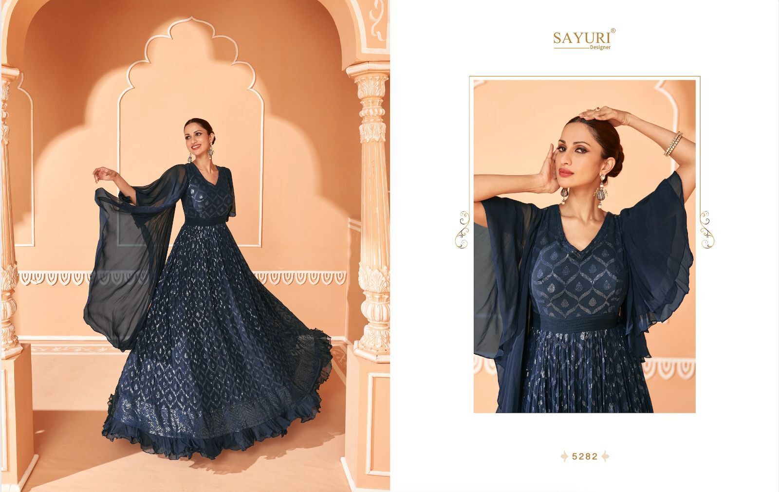 3 Pcs Gown
