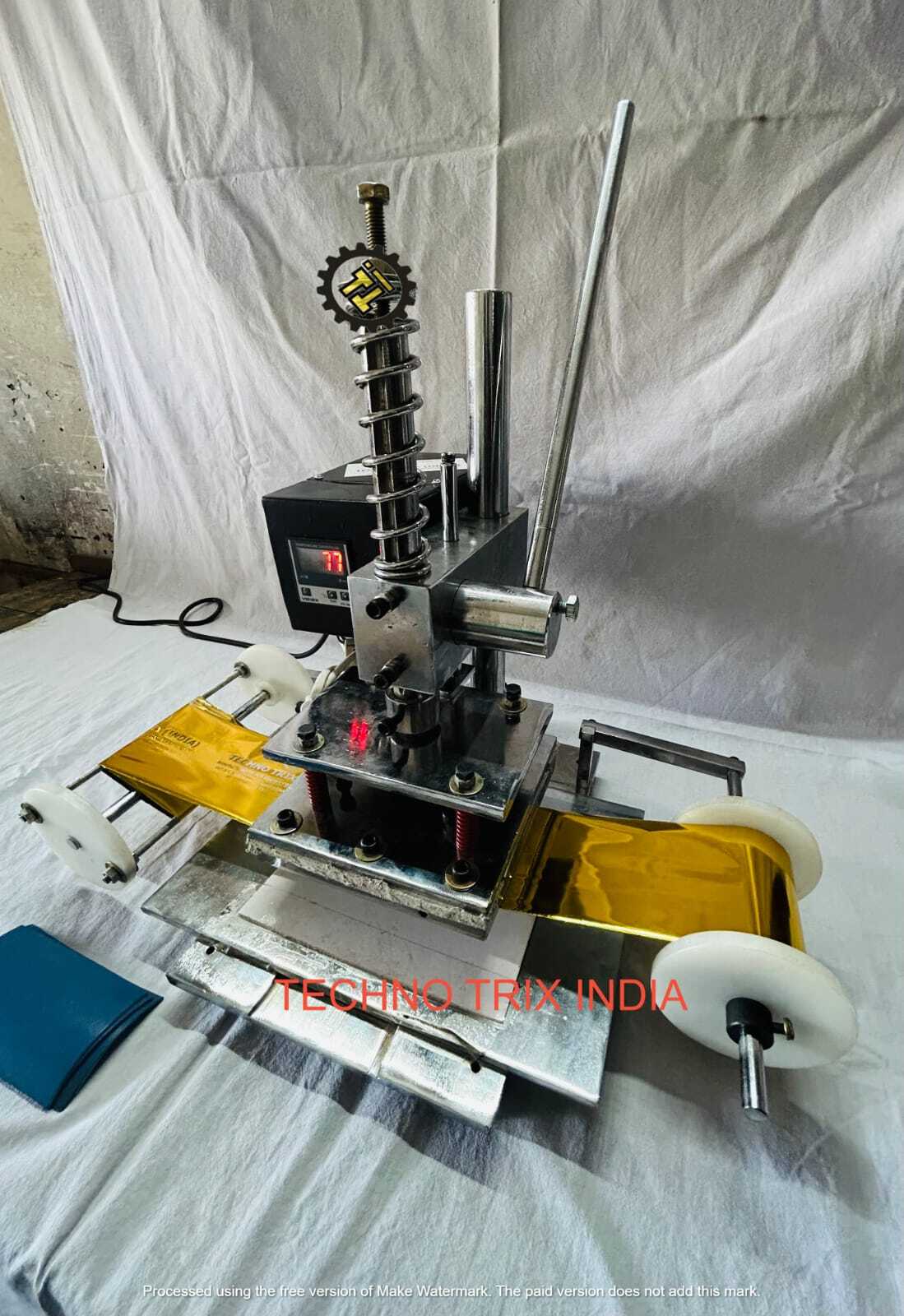 Manual Hot Foil Stamping Machine - Power: 230 Volt (V)