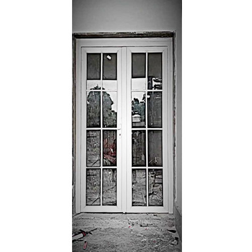 Upvc French Door - Color: As Per Availability