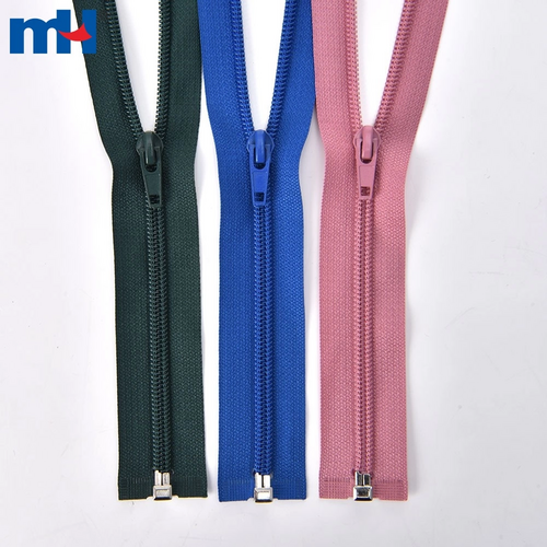 Nylon Zipper Open End No. 5 Nylon Zip Nylon Coil Zipper With Zipper Slider For Sewing - Application: Pants