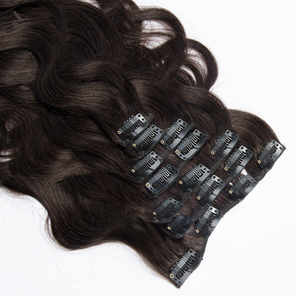 Raw Temple Hair Clip Hair Extensions