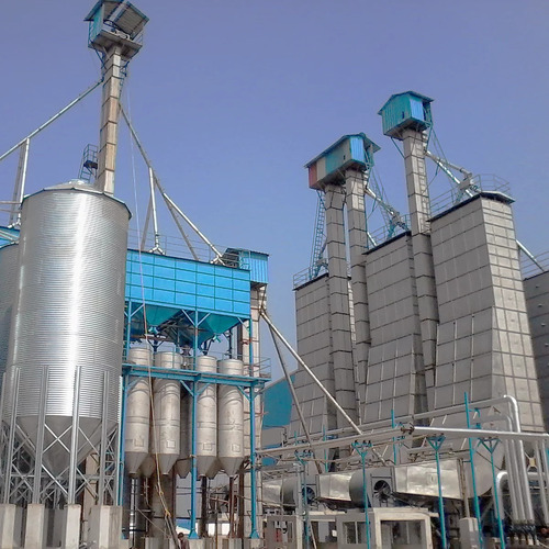 Steel Dryers Parboiling Plant