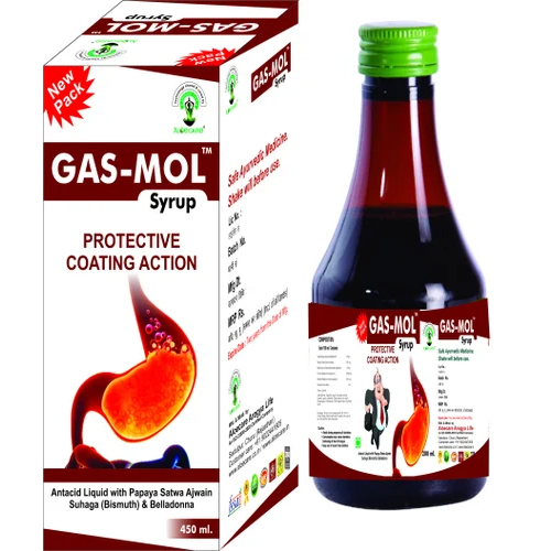 Herbal Medicine 450ml Gas Mol Syrup