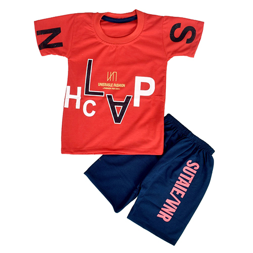 Baby Suit - Customized Size, O-neck Short Sleeve Design | Unisex Printed Patterns In Various Colors For Ages 0-6 Years