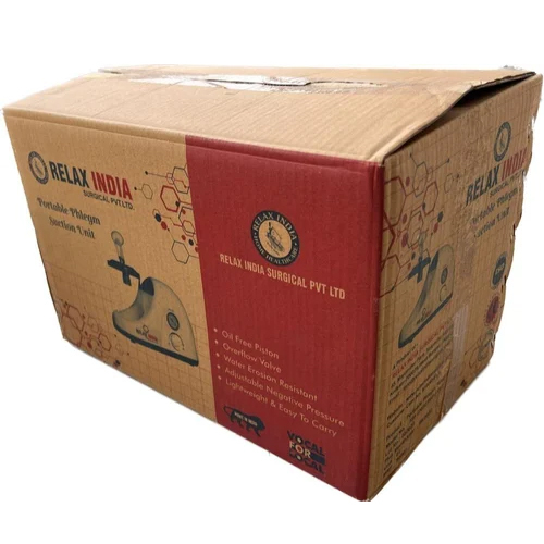 Rectangular Ayurvedic Medical Packaging Box