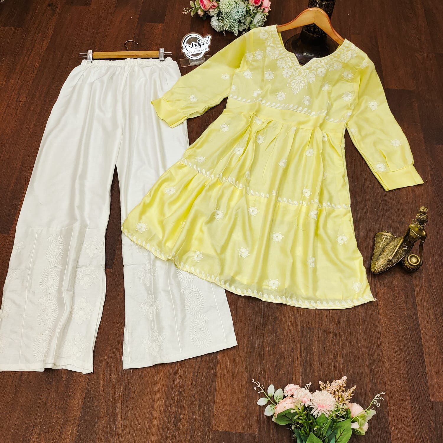 Rayon Kurtis - Color: Yellow