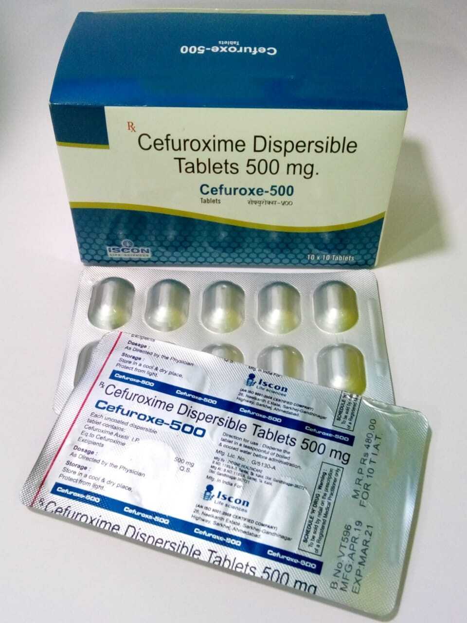 Cefuroxe-250/500 Tab General Medicines