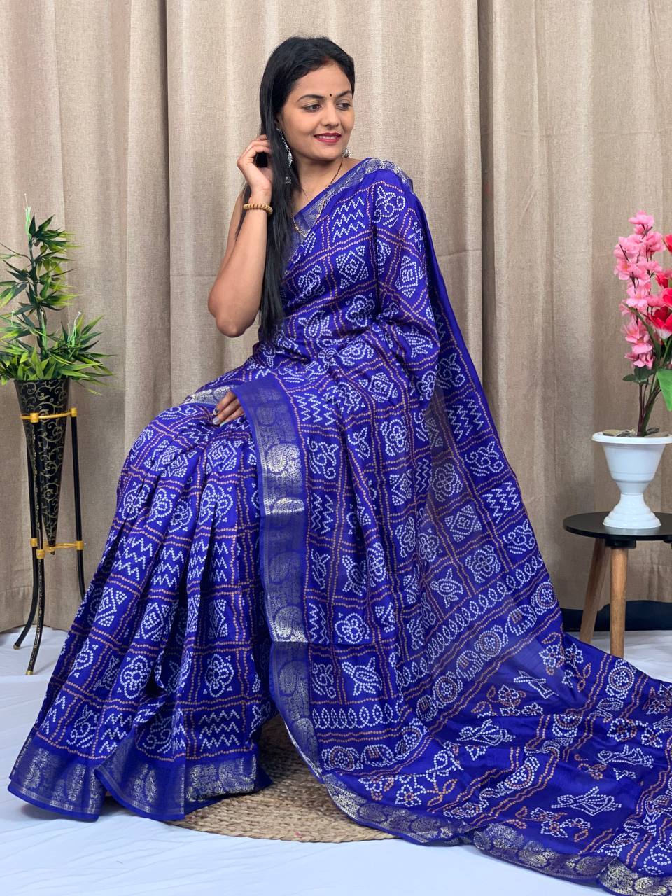 Tussar Silk Saree - Luxurious Natural Fiber, Elegant Draping, Vibrant Color Palette, Handcrafted Design