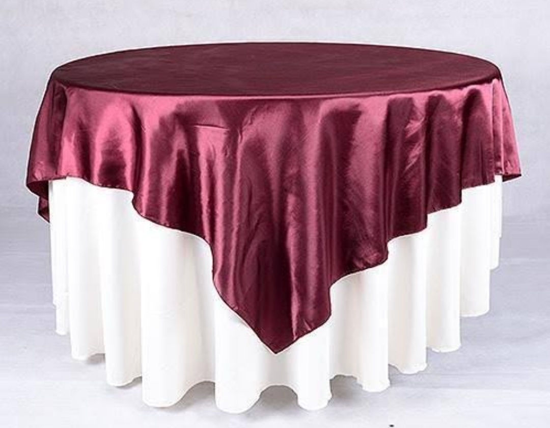 Table Cover - Color: White