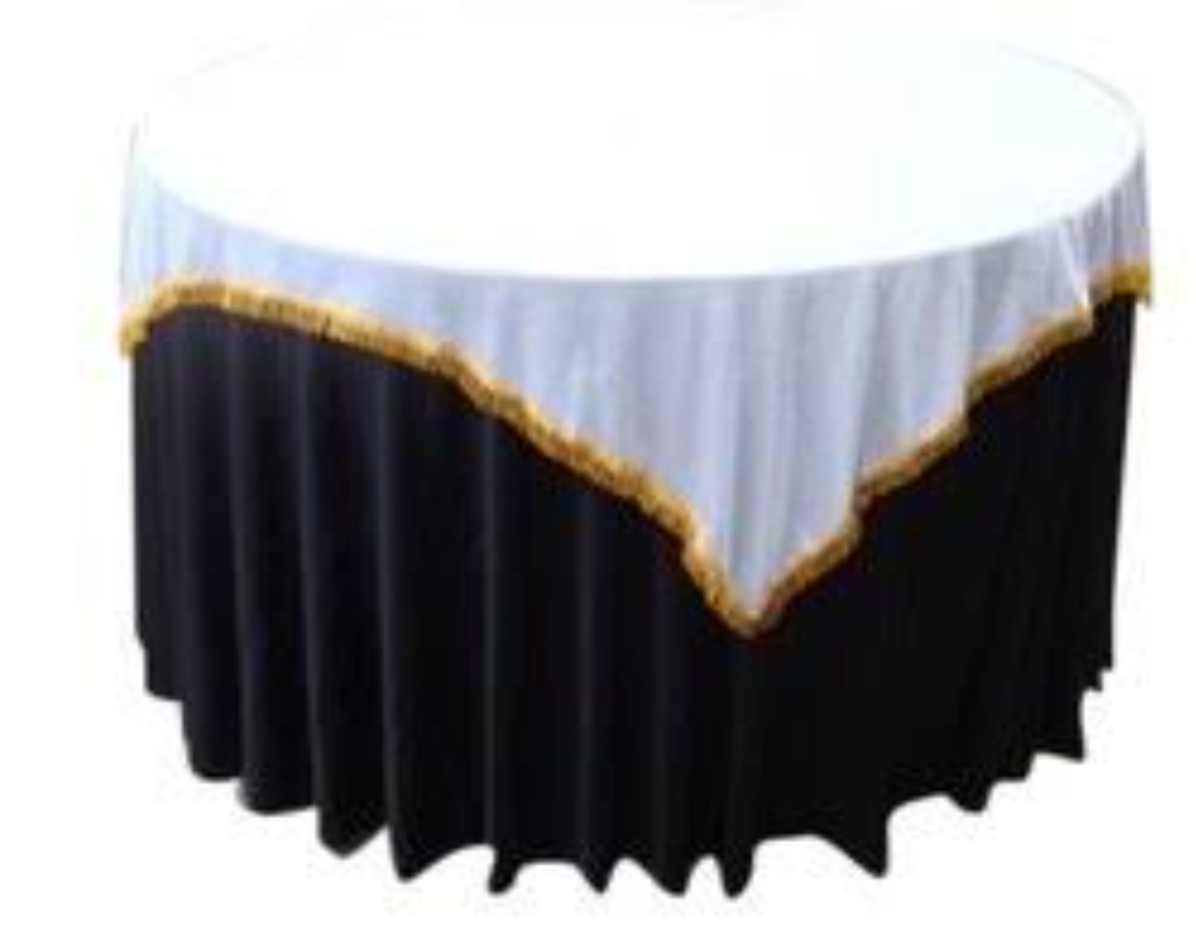 Table Cover - Color: White