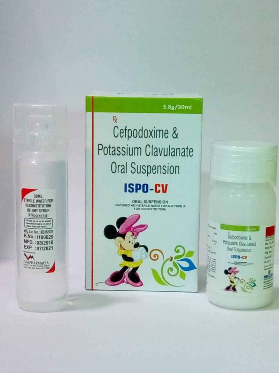 Ispo-cv Dry Syrup (30ml) General Medicines