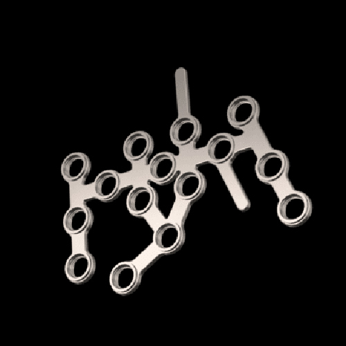 Silver As Calcaneus Plate(Small)