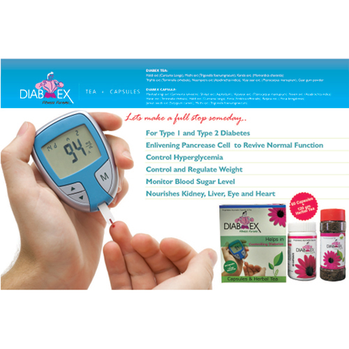 Capsules Diabex Anti-Diabetic Medicine