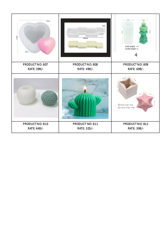 Rose Shape Candle Moulds - High-quality Silicone Material, Flexible Non-stick Design | Perfect For Epoxy Resin, Soap, Candle Making, And More