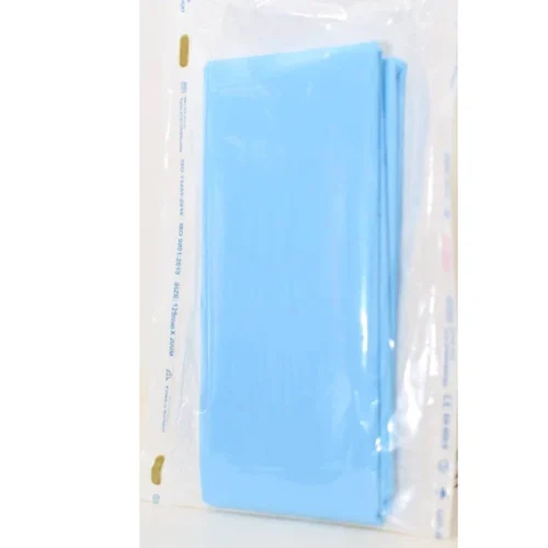 Washable Blue Non Woven Disposable Bed Sheet