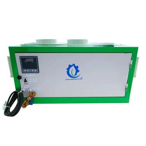 ग्रीन एंड व्हाइट टेक्सटाइल इंडस्ट्रियल ह्यूमिडिफ़ायर