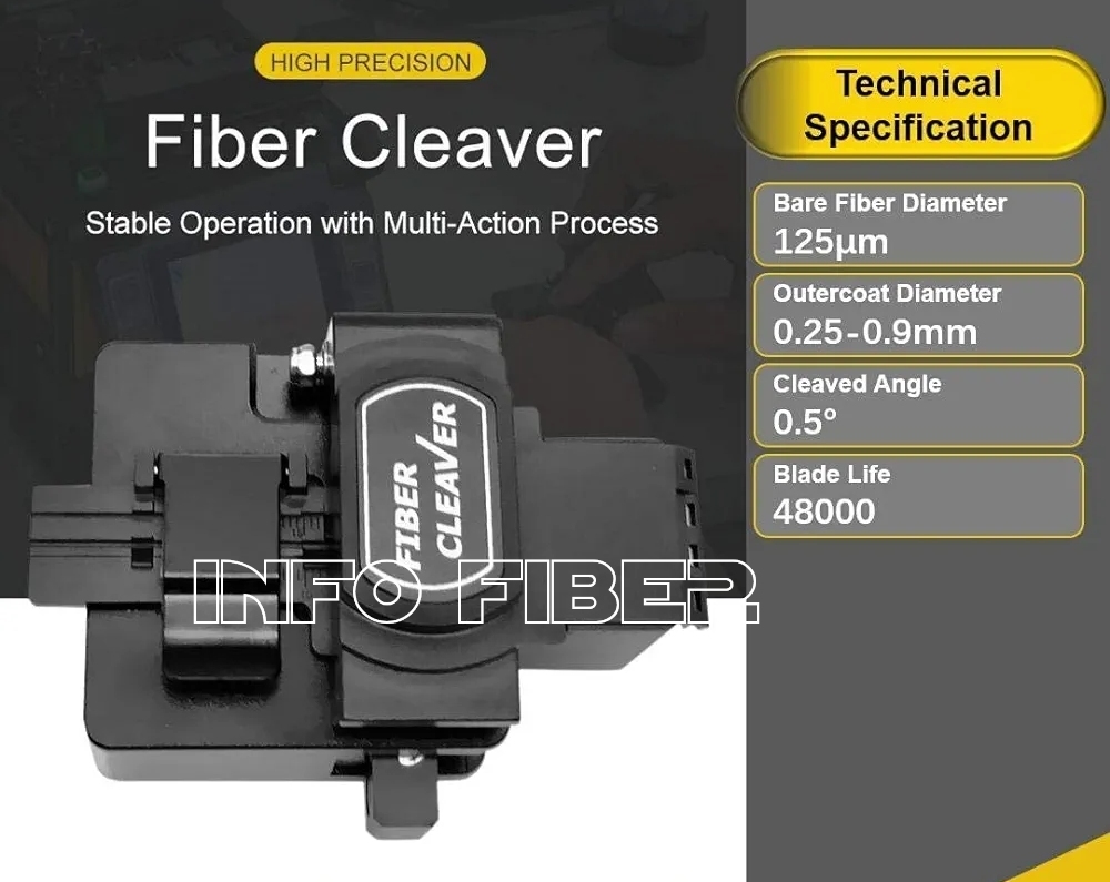 Fiber Cleaver (Inf-a&t) Golden - Color: Black