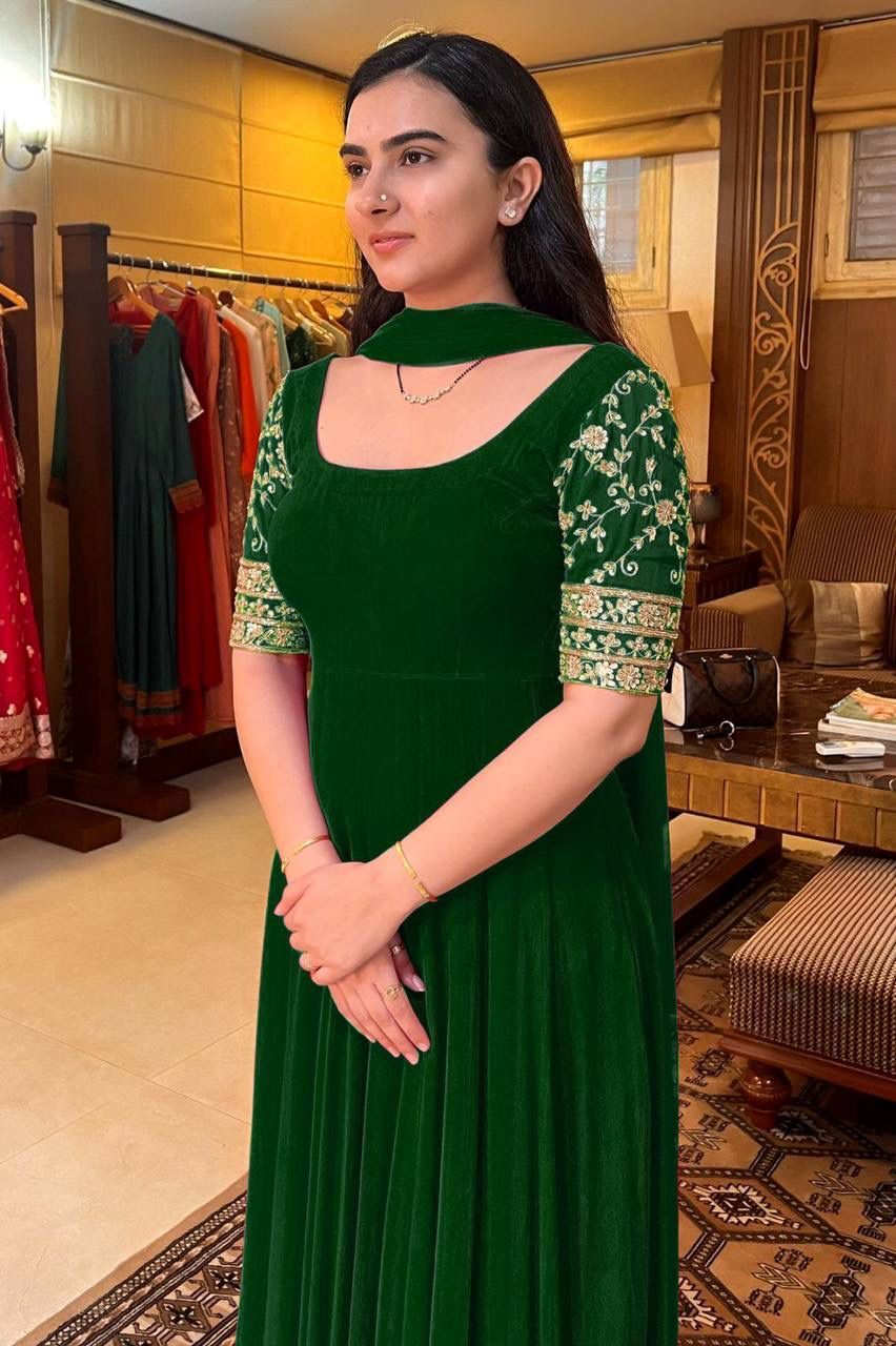 Embroidrey Kurti - Color: Pink