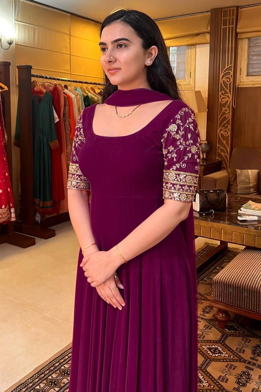 Embroidrey Kurti - Color: Pink