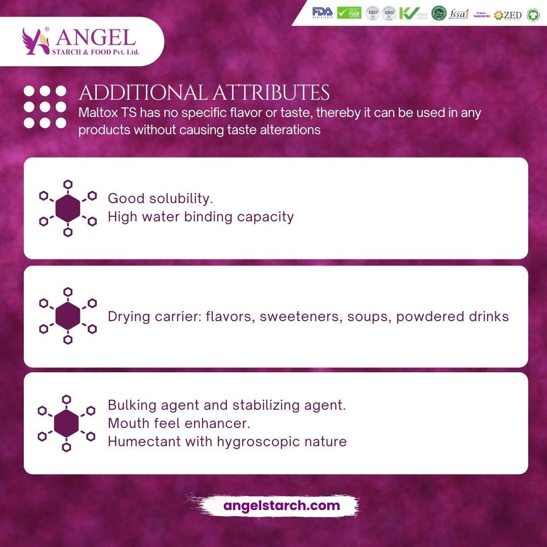 Enzymatically Modified Starch Maltodextrin Tapioca Starch For Puddings And Desserts