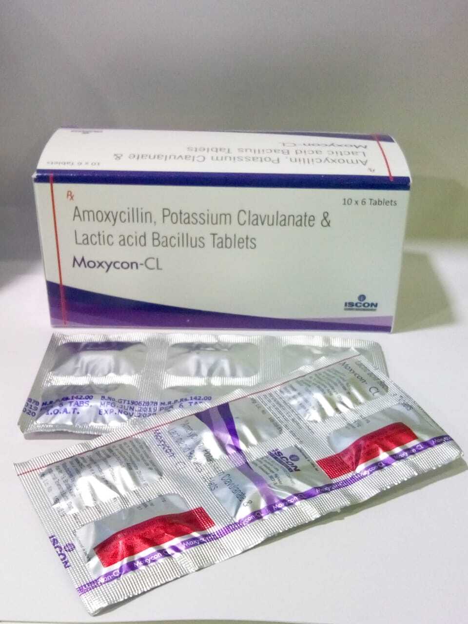 Moxycon-cl (Lb) Tab General Medicines