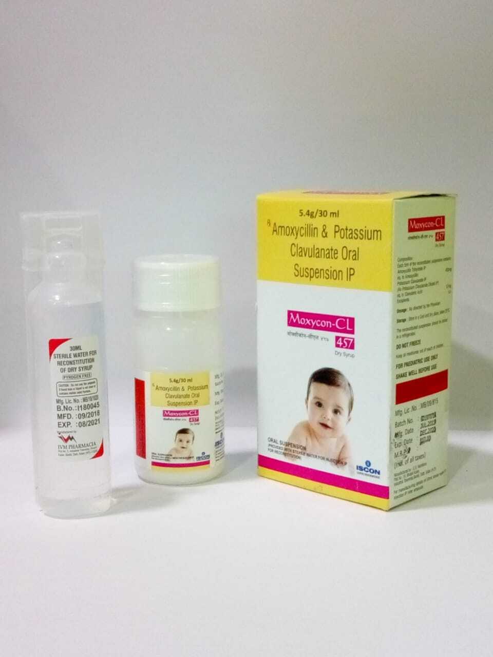 Moxycon-cl 457 Dry Syrup (30ml) General Medicines