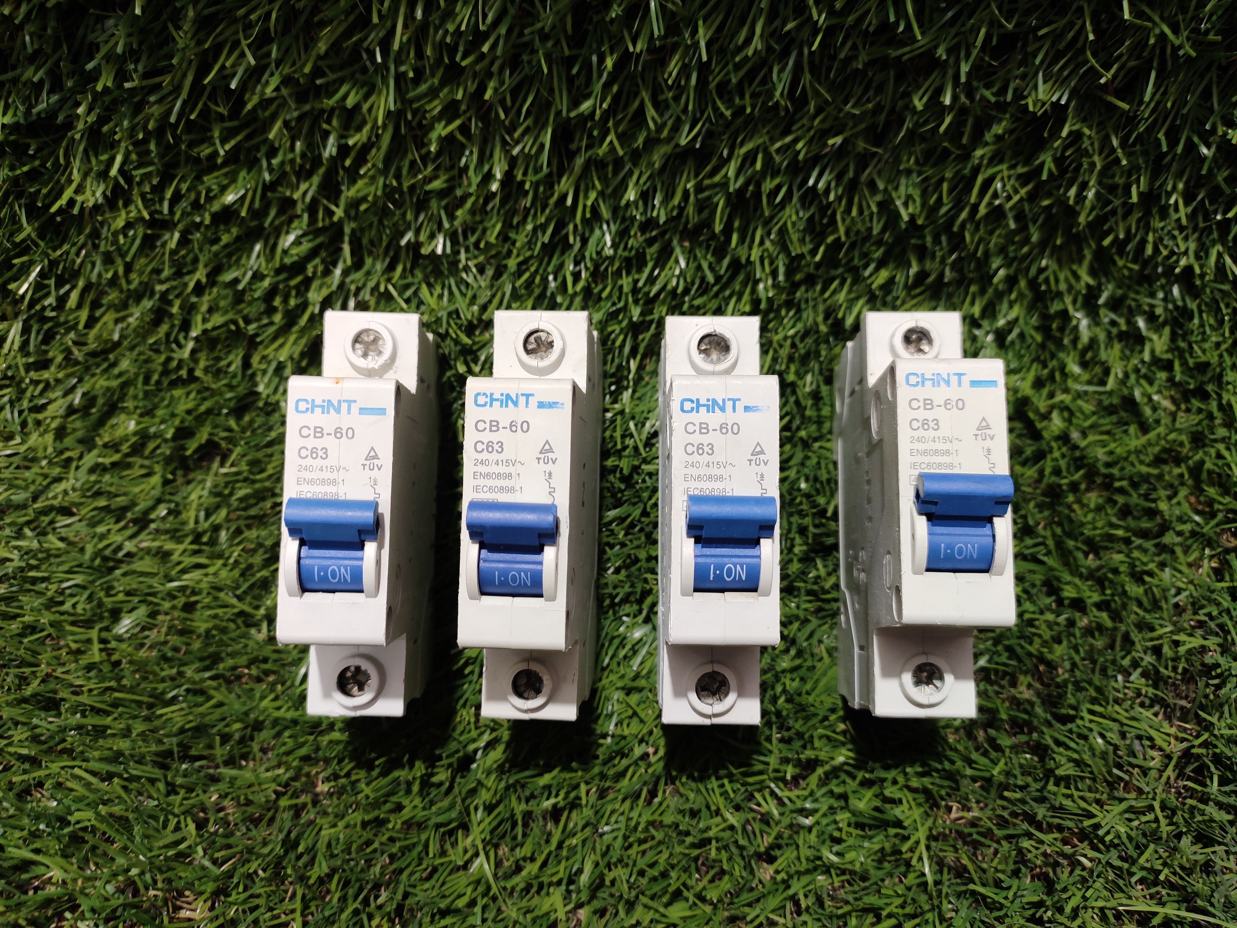 Schneider Mcb - Three Phase - White Color | Enhanced Safety Features For Reliable Electrical Distribution