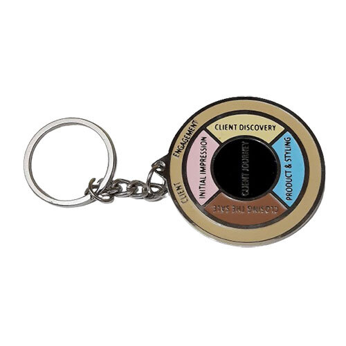 Designer Metal Keychain By Goldmark Creations