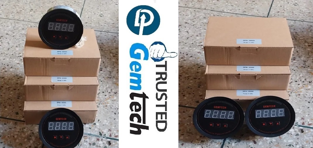 Gemtech Series 3000 Digital Pressure Gauge Range 0 To 2.000 Kpa In Siliguri Darjeeling. - Accuracy: A 1%fs
