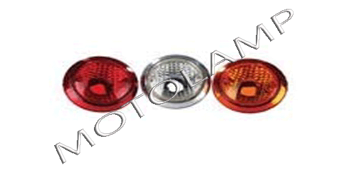 Tail Lamp Rinder - Polycarbonates And Plastic, 12-30 Volt Halogen Bulb