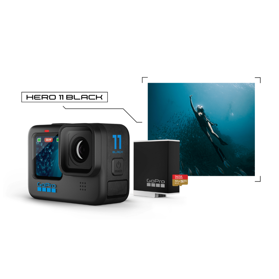 Gopro Hero10 Black Waterproof 5k Action Camera Aperture: F/2.2