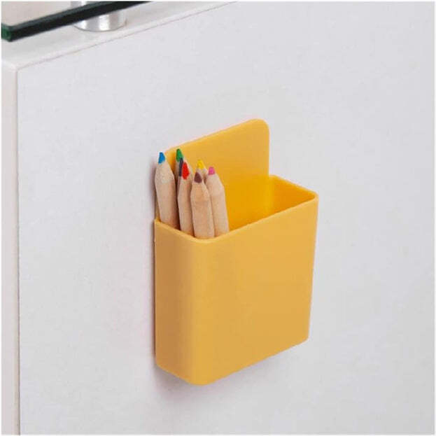 Multipurpose Plastic Wall Mounted Remote And Mobile Holder Stand (Pack Of 4) (8485)