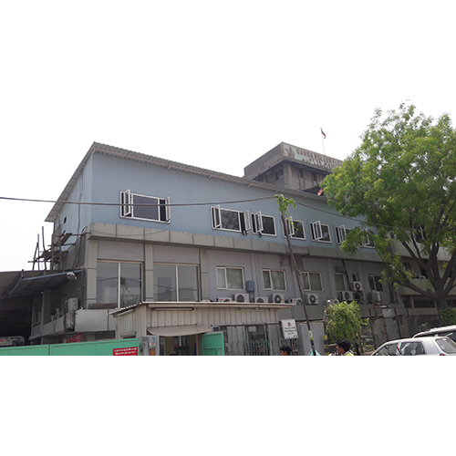 Roof Top Office - Steel Frame, PVC Sliding Windows | Durable Glazed Tile Design for Space Optimization