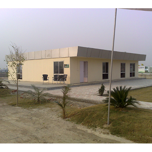 46X46 Feet Office - Door Material: Pvc Window
