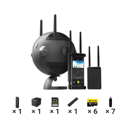 Black Insta360 Pro 2 Premium Bundle