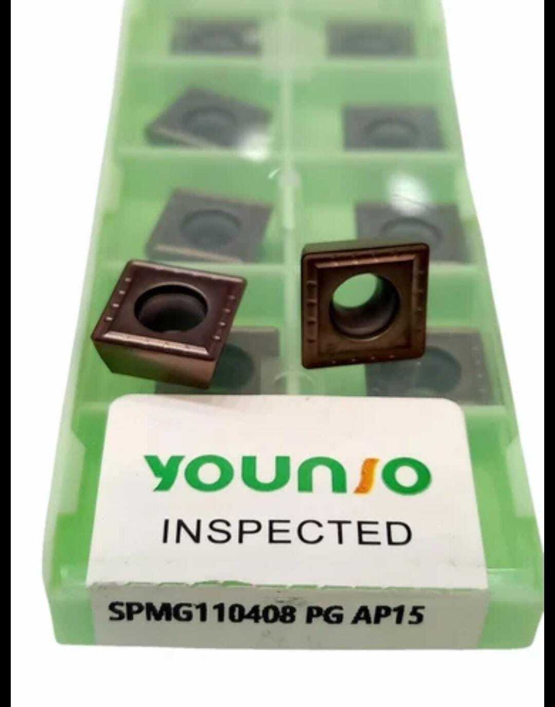 Spmg 110408 Inserts - Stainless Steel High-grade Cemented Carbide | Ideal For Hole Creation Enlargement & Embedding Design On Heat Pipes