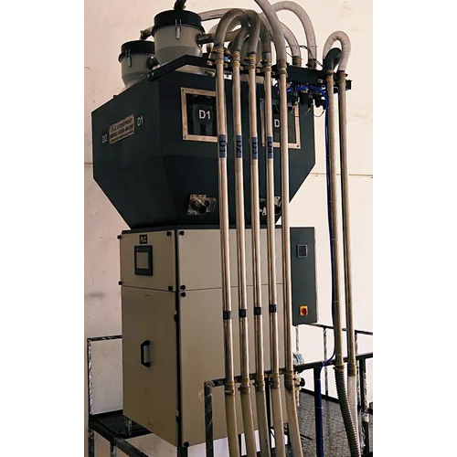 Ms Three Phase Gravimetric Blender - Stainless Steel Build, Semi-automatic Operation | Frequency Speed Control, Direct Drive System, Warranty Included