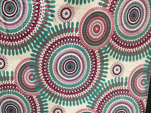 Nylon Print Fabric - White/Black Printed Texture | Stylish and Versatile Material for Fashion and Upholstery Applications