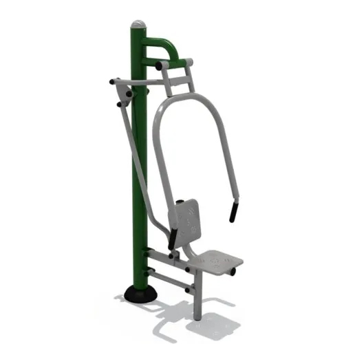 Outdoor Single Shoulder Press Machine Application: Gain Strength