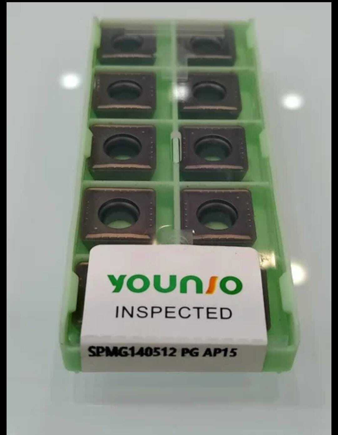 Spmg 14 Inserts - Cemented Carbide Material, Enhanced Hardness And Sharpness | High Performance For Creating And Enlarging Holes