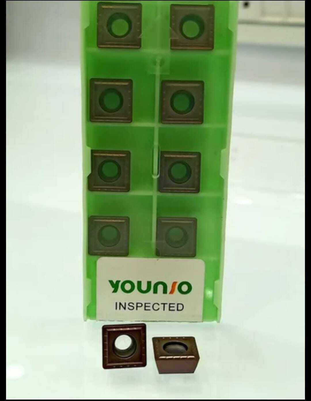 Spmg 14 Inserts - Cemented Carbide Material, Enhanced Hardness And Sharpness | High Performance For Creating And Enlarging Holes