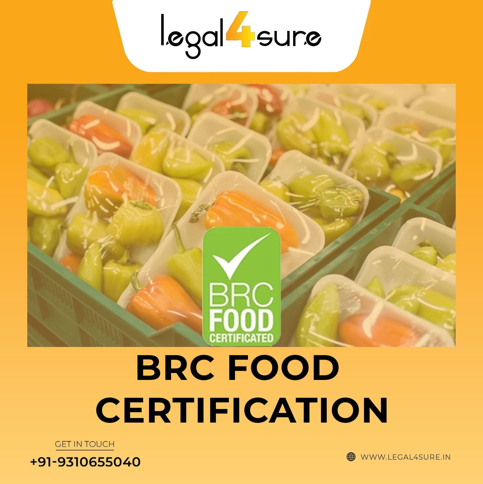Brc Certification - Global Safety And Quality Compliance For Food Industry | Comprehensive Documentation, Implementation Support, Training Provided, Gap Analysis, Certification Audits