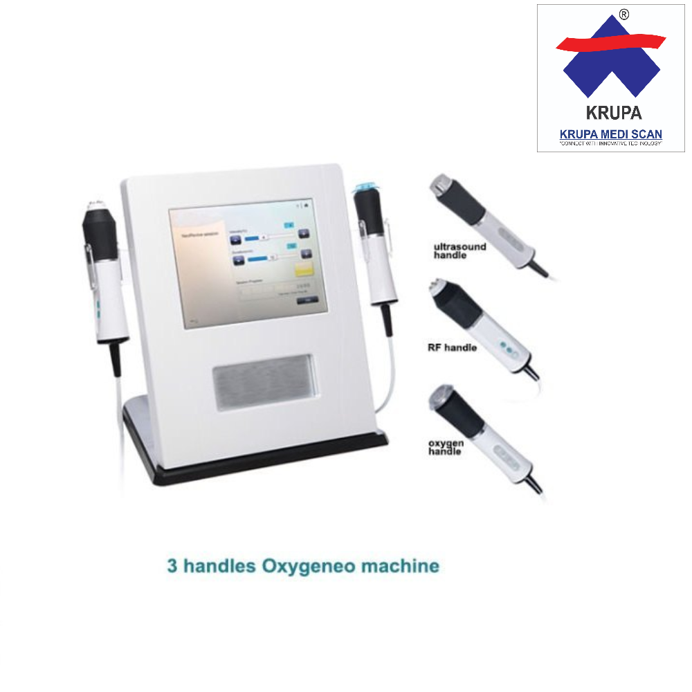 Hydrofacial Beauty Machine - 3 In 1 Oxygen Rejuvenation, Multipolar Rf Tightening & Ultrasonic Technology | Portable Lcd Touch Screen, Skin Whitening & Anti-aging Treatment