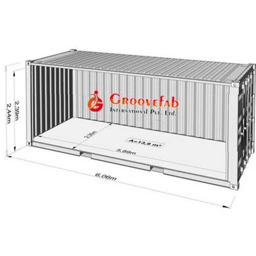 Steel Storage Container Internal Dimension: Customized