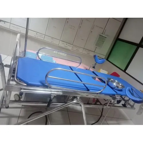 Blue Hospital Labour Bed