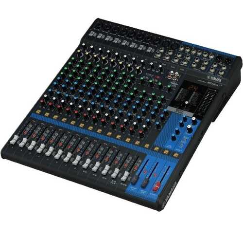 Black & Gray Yamaha Mg16xu 16-input 6 Bus Mixer